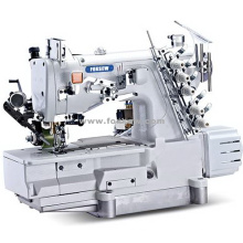 Máquina de coser con enclavamiento de hilo automático completa con extractor trasero